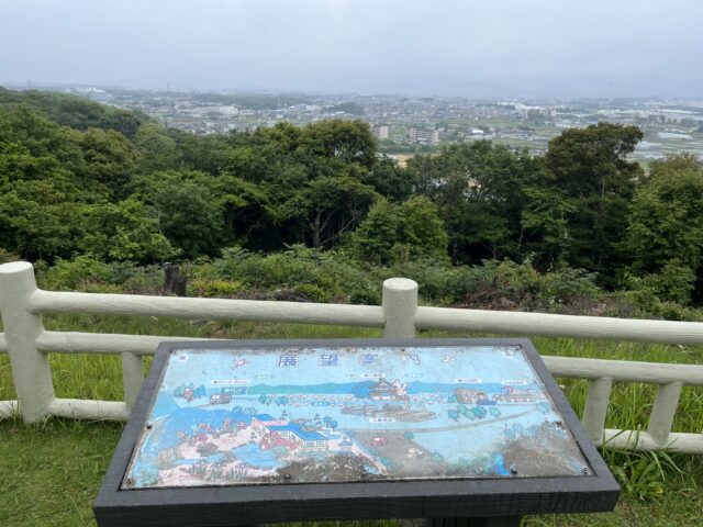 赤塚山公園から見える豊川市街