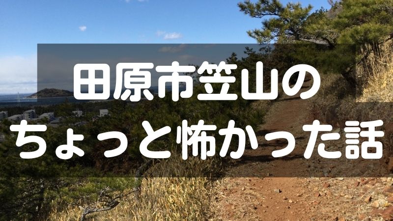 田原市笠山のちょっと怖かった話