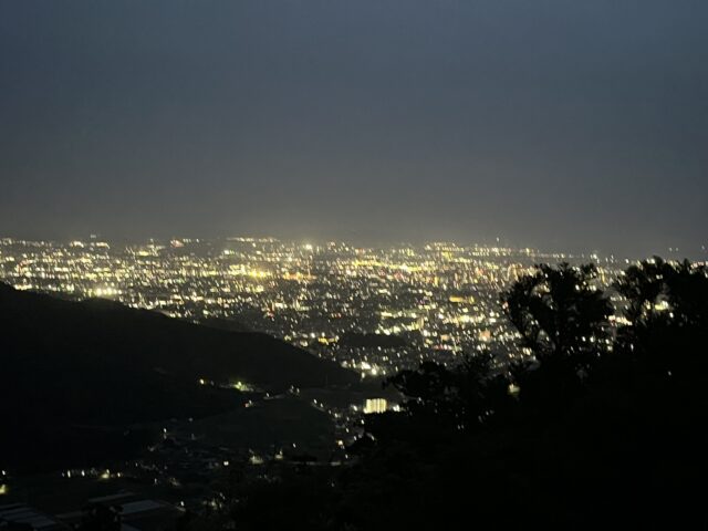 一面の夜景