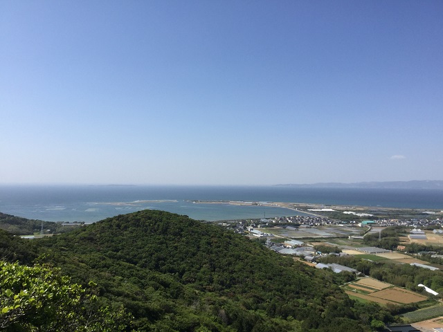 雨乞山からの眺望