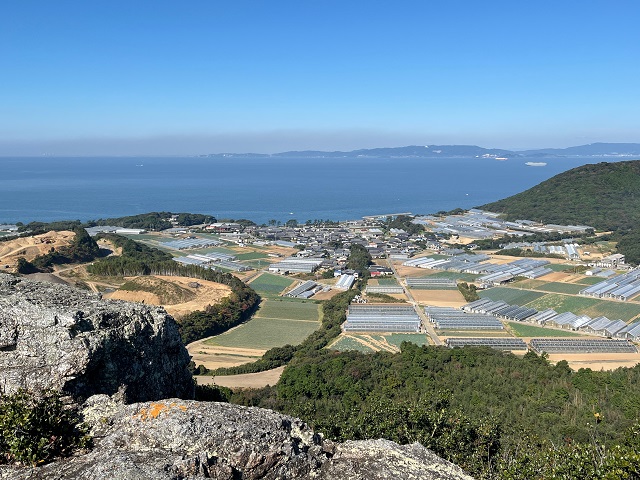 すり鉢山からの景色